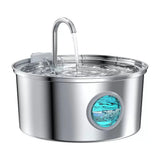 3.2L Stainless Steel Pet Water Fountain with Quiet Pump — TeemDrop supplier reference 1