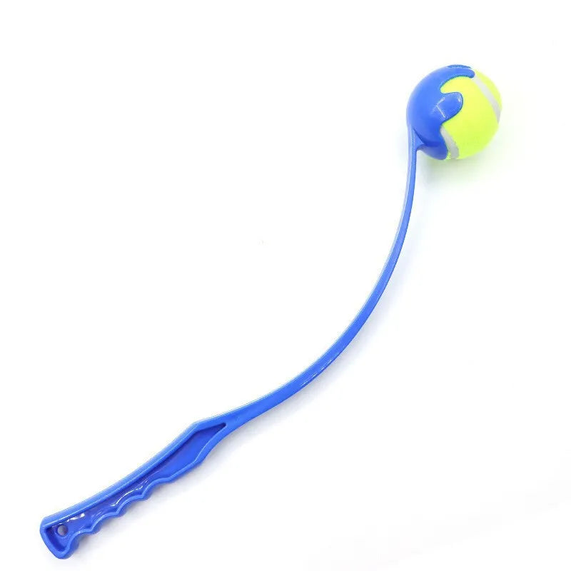 Dog Ball Launcher with Ball — Blue