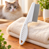 Fine-Toothed Steel Needle Pet Flea Removal Comb — White fine-toothed comb / Large bag