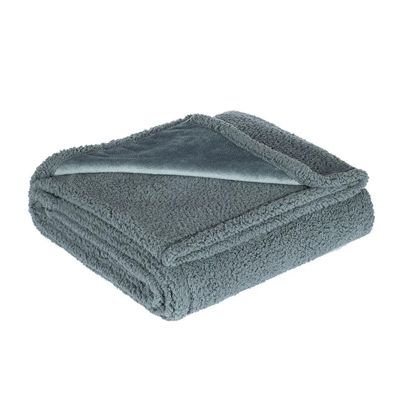 Waterproof Double-Sided Fleece Pet Blanket Machine Washable Thickened Comfort Mat — TeemDrop supplier reference 1
