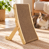 Wooden Cat Scratcher Lounge — Model / Trumpet