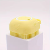 Refillable Silicone Pet Bath Brush — TeemDrop supplier reference 1