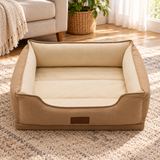 Removable Washable Orthopedic Pet Kennel — Golden yellow / M