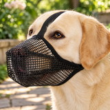 Pet Dog Muzzle Mask for Training — Black Dog Mask M